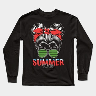 watermelon watermelon lover fruit summer fruit lover melon funny cute watermelons summer fruit watermelon day Long Sleeve T-Shirt